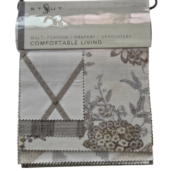 Stout Comfortable Living Drapery Upholstery Fabric Sample Book Designer Swatches - Picture 2 of 16